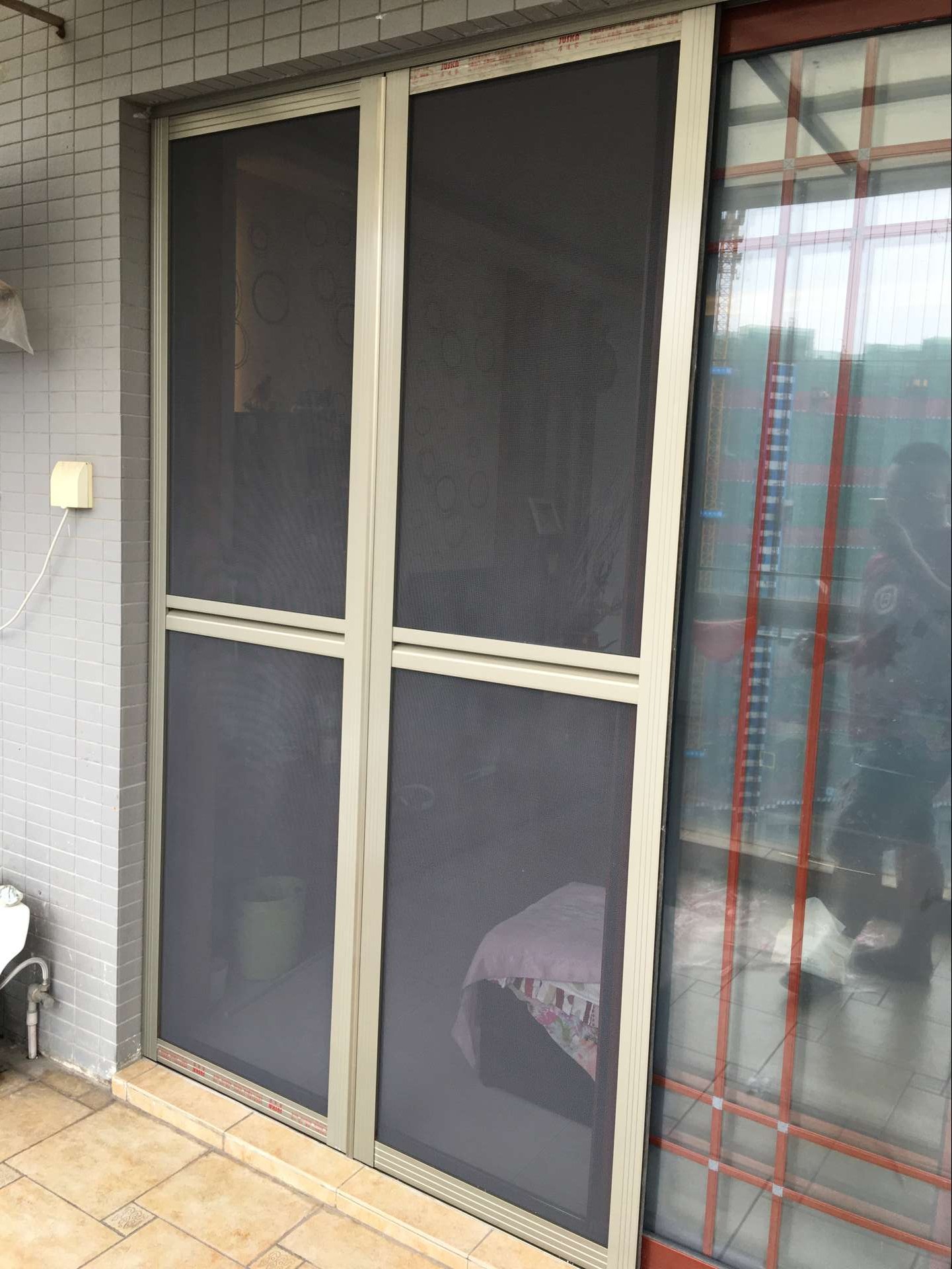 金刚网推拉纱门